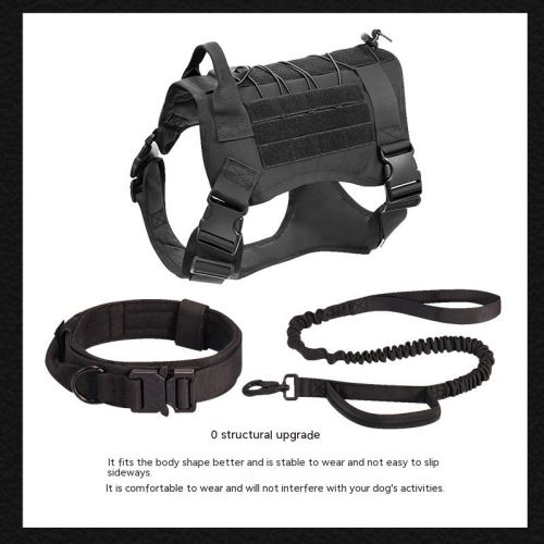 Nylon Tactical Dog Coat Quick Release Tank Top Pet